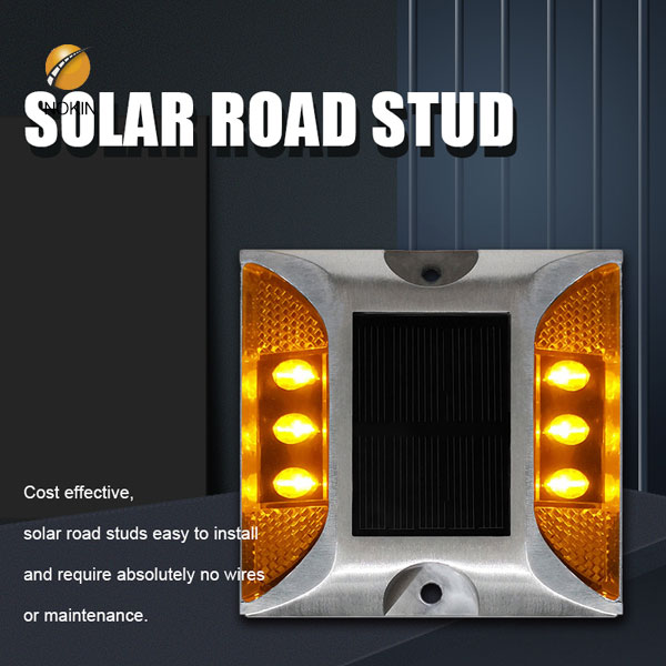 NOKIN Solar Aluminum Road Stud Is Durable and Dependable